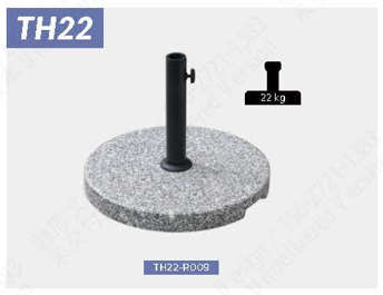 22KG Granite Umbrella Base with Embedded Convenient Handle