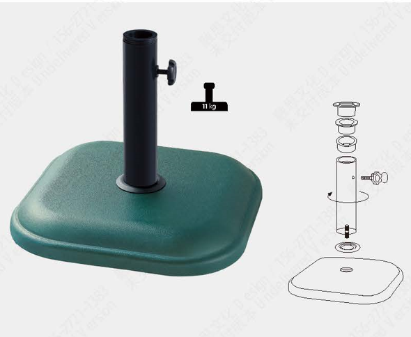 11KG Concrete Umbrella Base